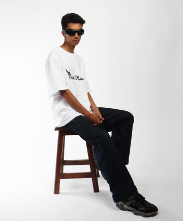 TWOLAWS WHITE FAITH & PATIENCE T SHIRT